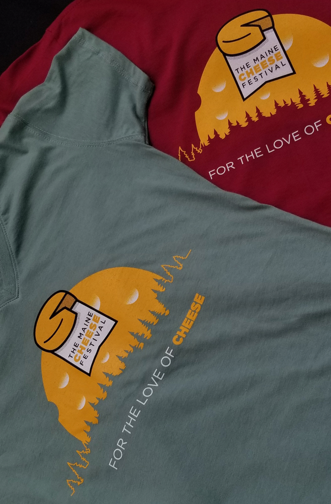 Maine Cheese Festival - T-Shirt design